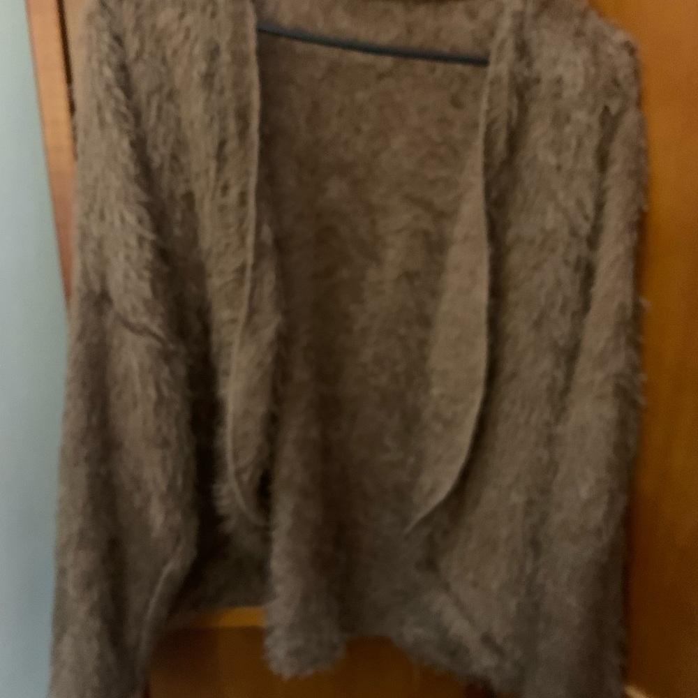 Furry open blazer jacket by Another Reason
